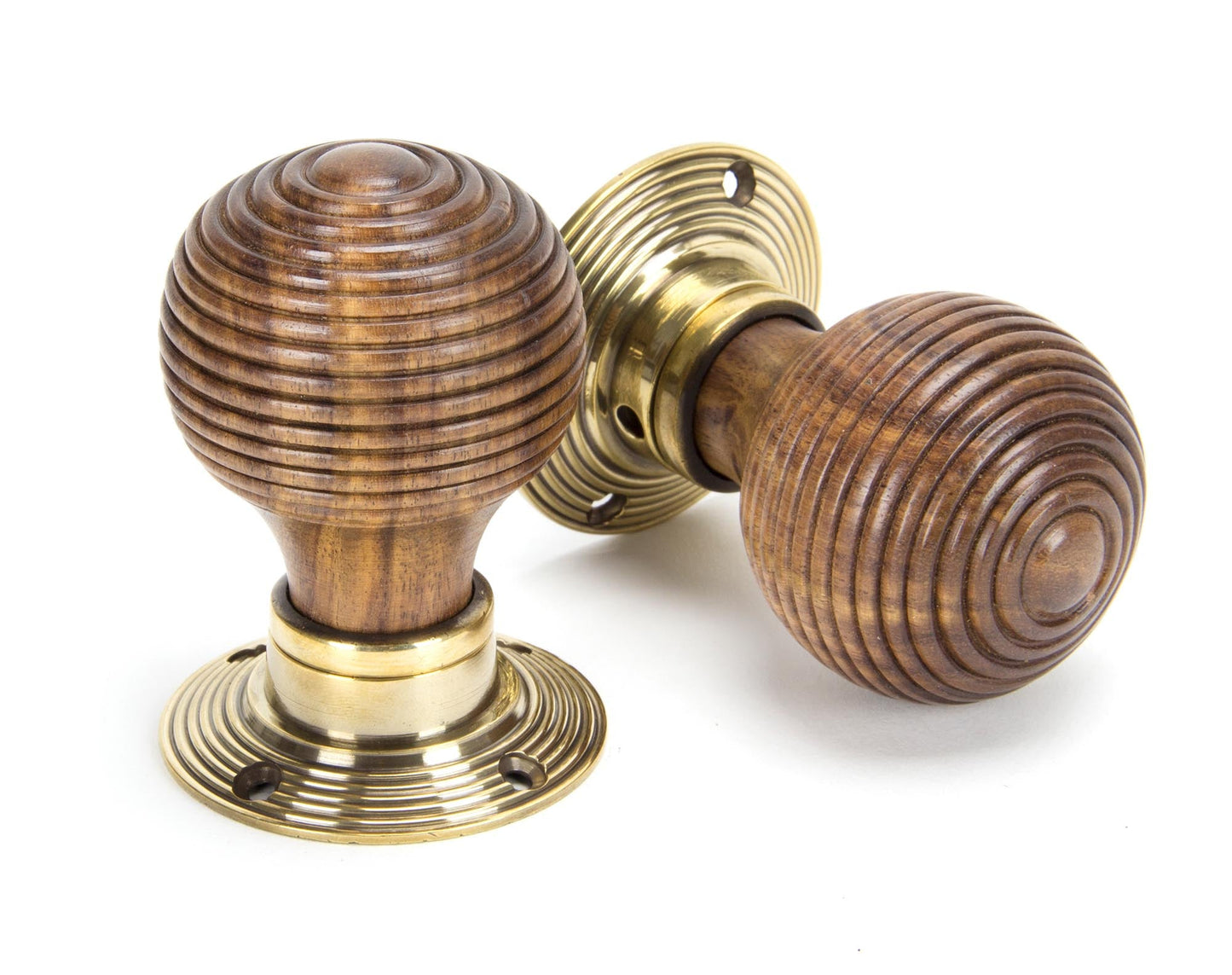 Wooden Beehive Mortice/Rim Knob Set