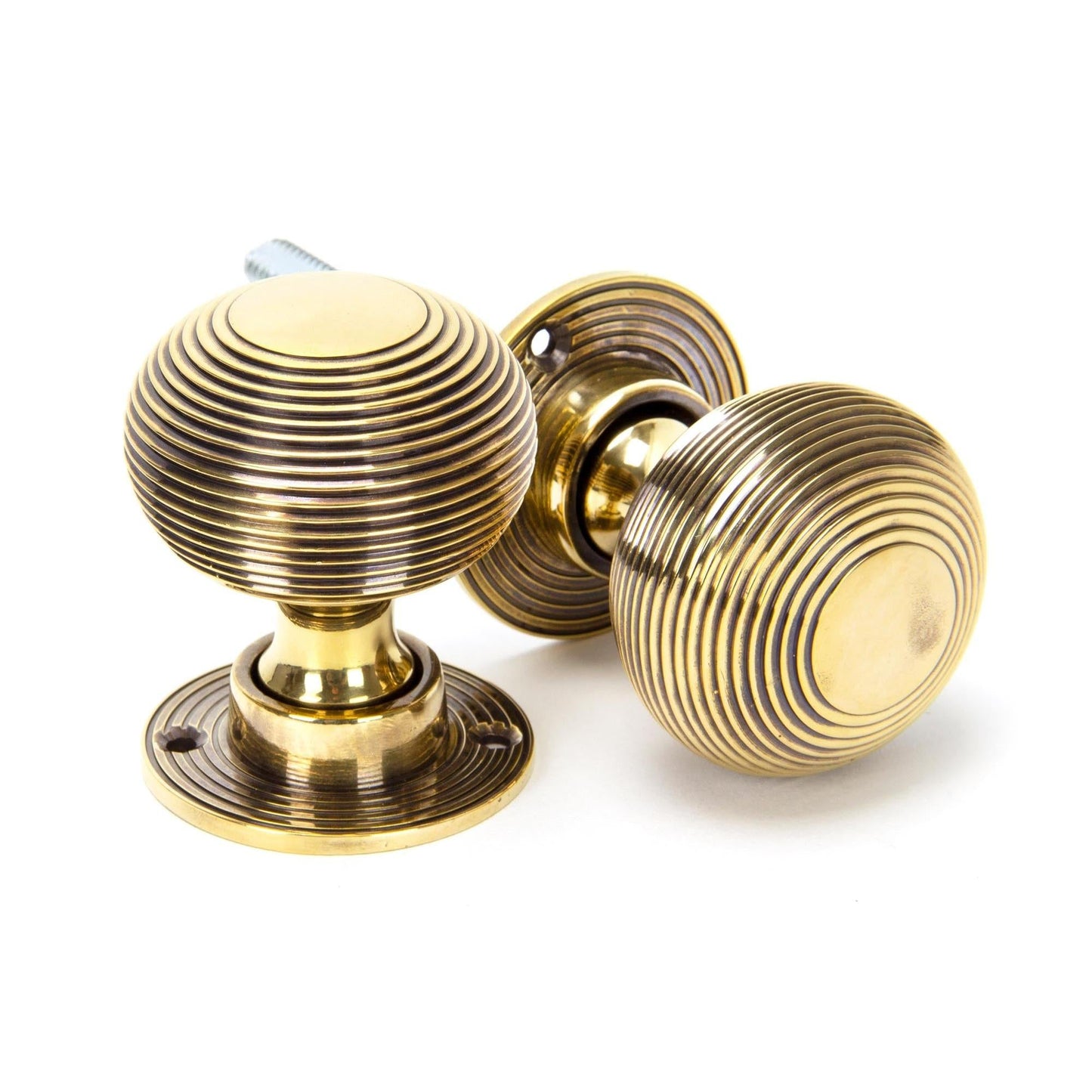 Heavy Beehive Mortice/Rim Knob Set