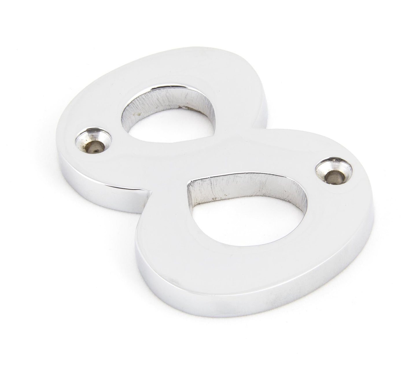 Polished Chrome Numeral