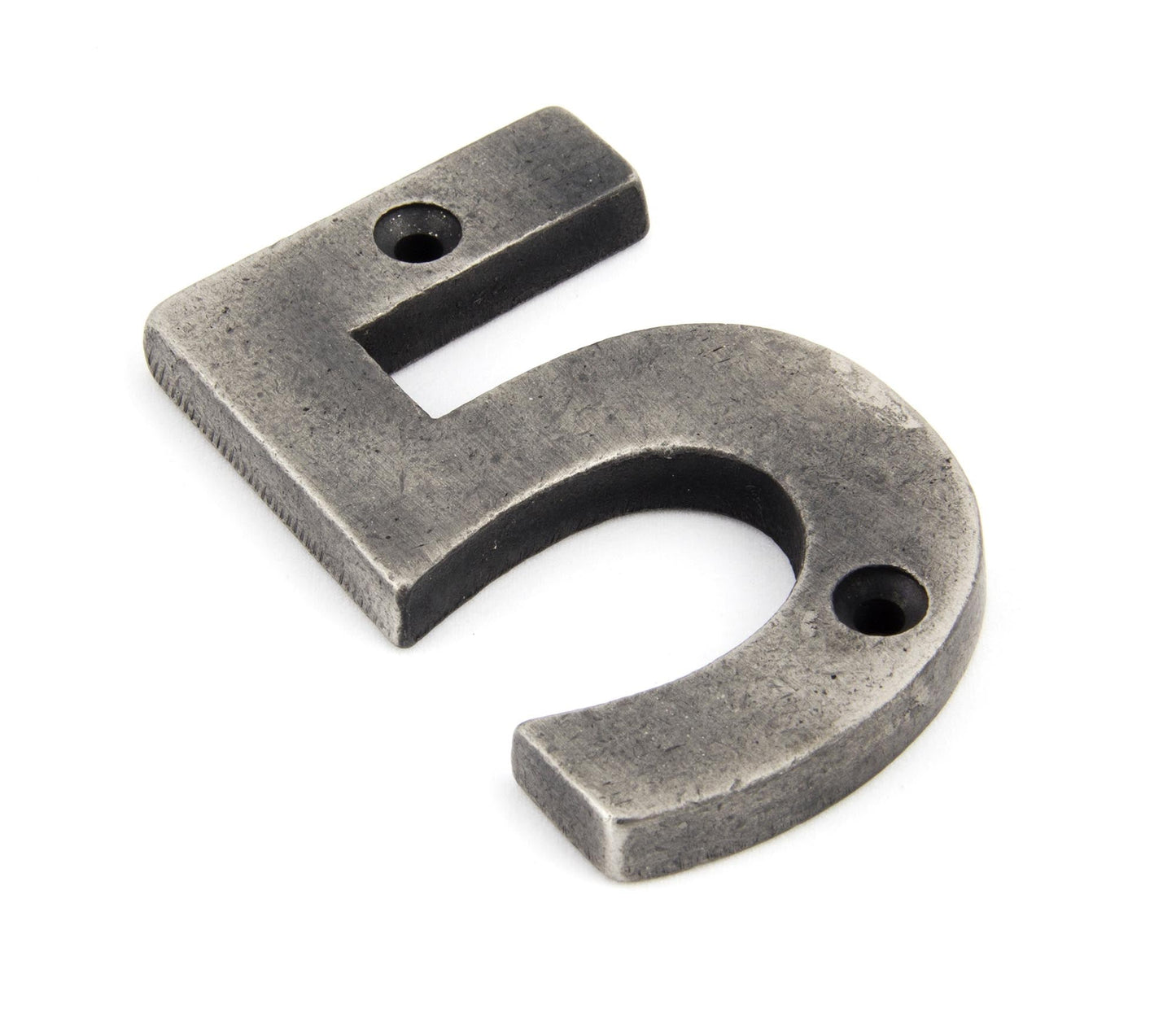 Antique Pewter Numeral