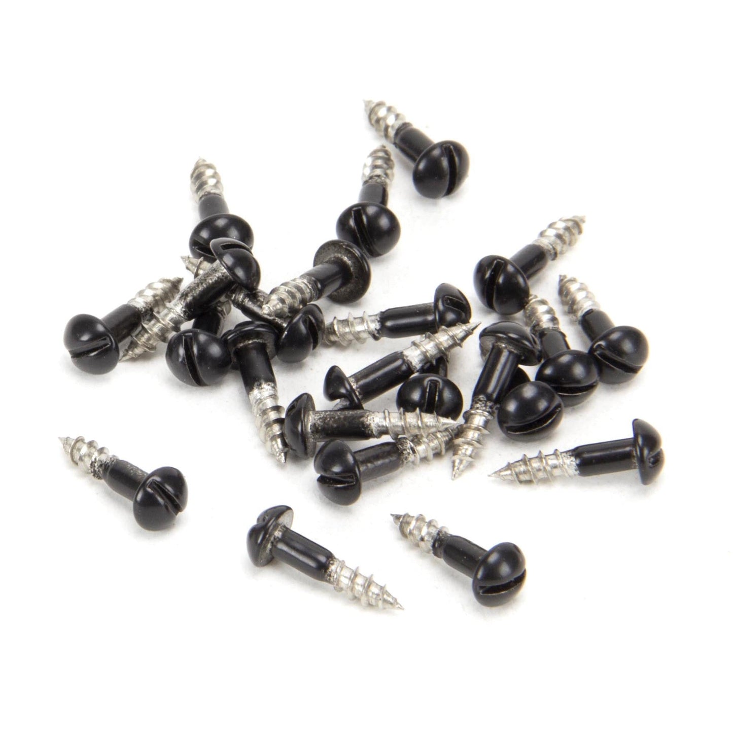 Black SS  Roundhead Screws (25)