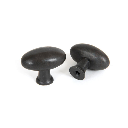 Oval Cabinet Knob (Blacksmith)