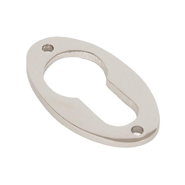 Polished Nickel Oval Euro Escutcheon