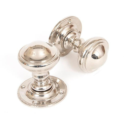 Polished Nickel Brockworth Mortice Knob Set