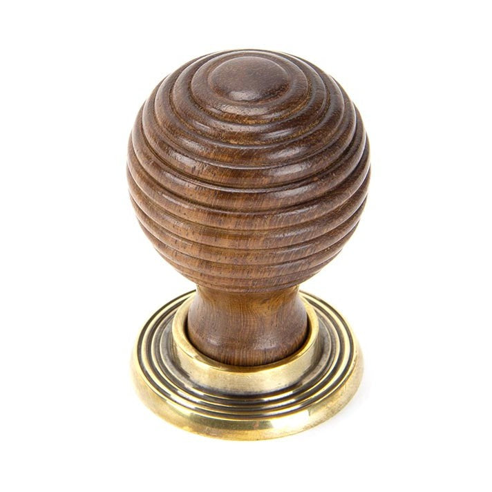 Rosewood and AB Beehive Cabinet Knob 38mm