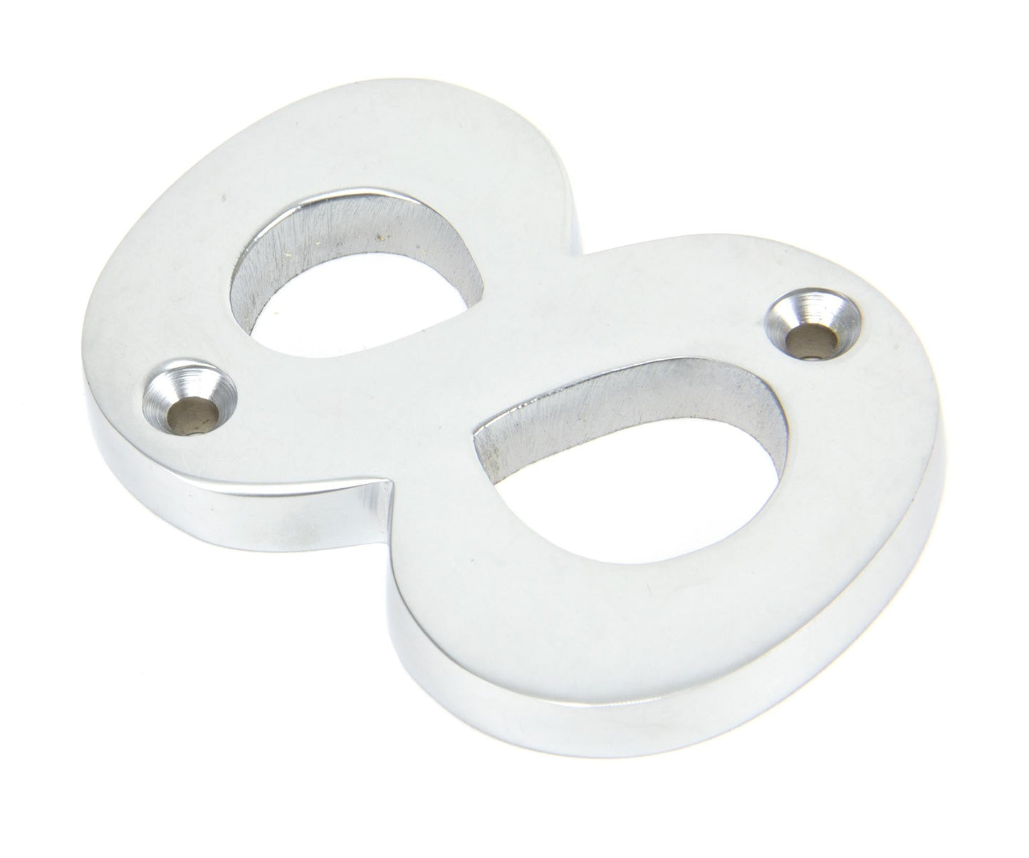 Satin Chrome Numeral