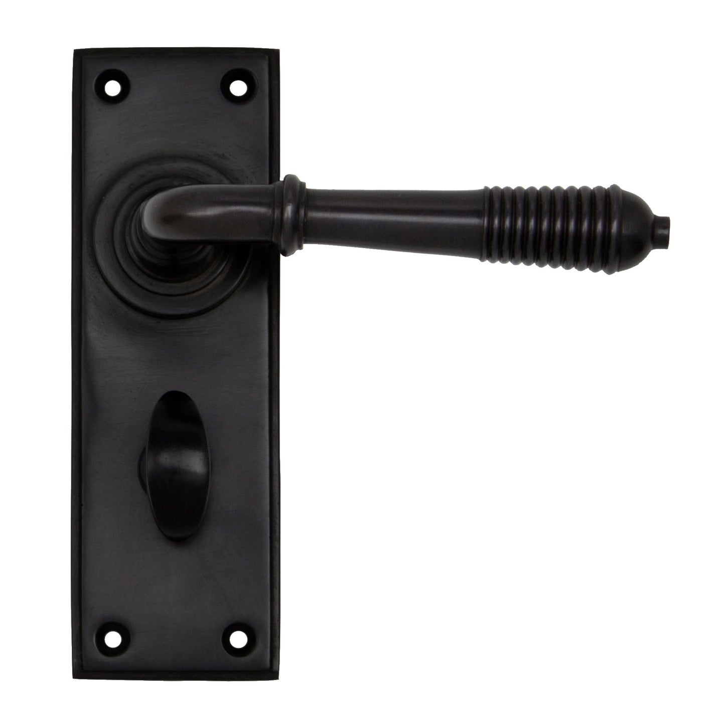 Reeded Lever Bathroom Set