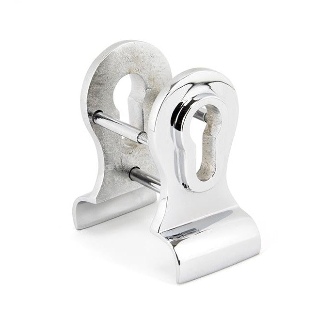 Polished Chrome 50mm Euro Door Pull (Back to Back fixings)