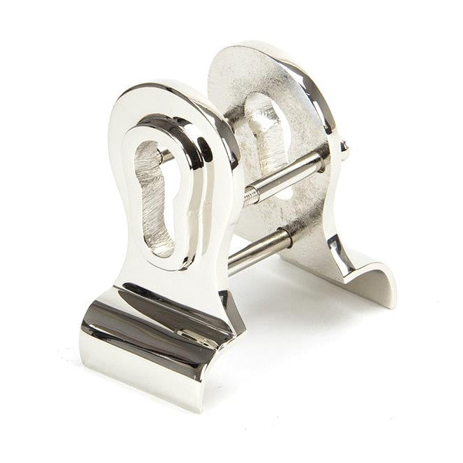 Polished Nickel 50mm Euro Door Pull (Back to Back fixings)