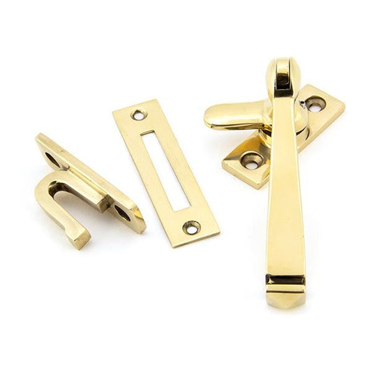 Aged Brass Locking Avon Fastener