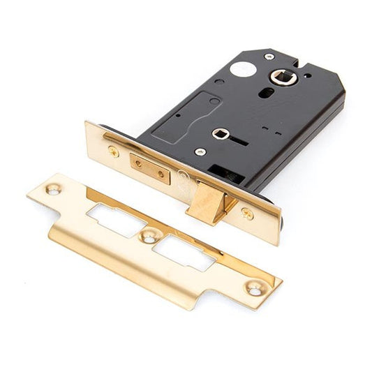 PVD 5" Horizontal Bathroom Lock