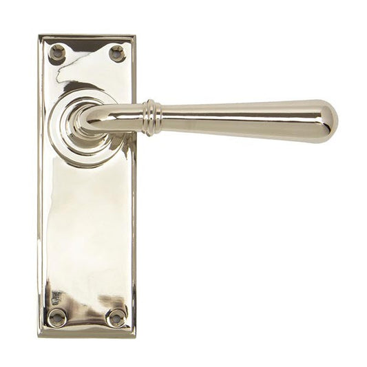 Polished Nickel Newbury Lever Latch Set