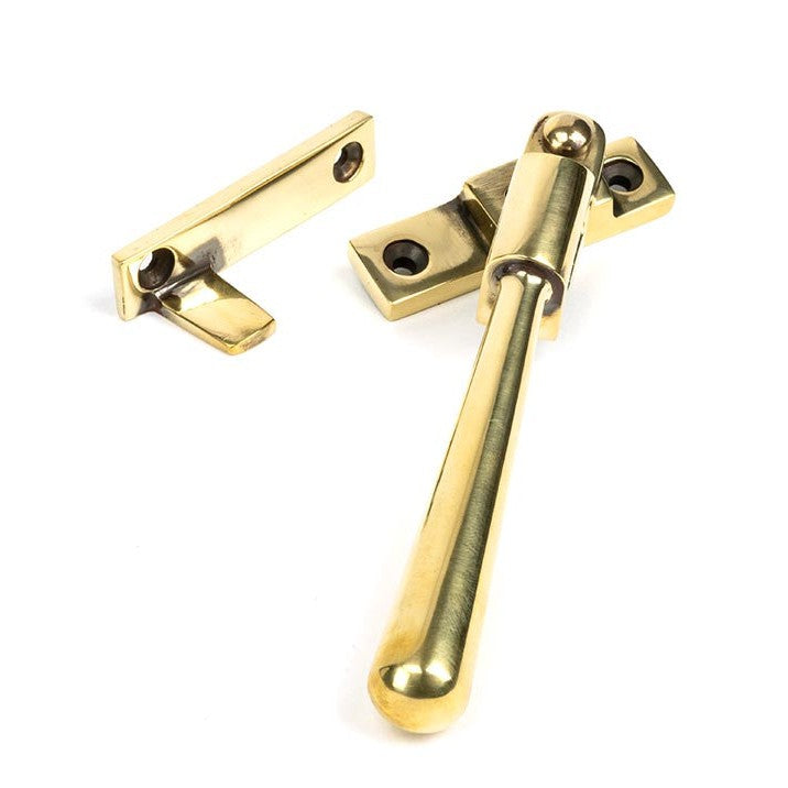 Aged Brass Night-Vent Locking Newbury Fastener