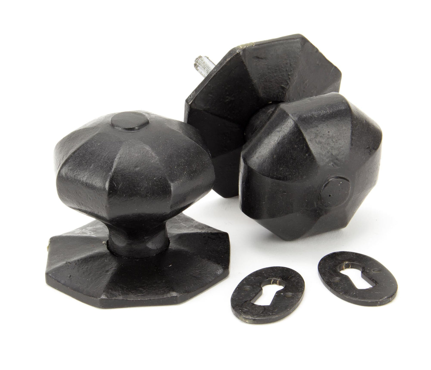Octagonal Mortice/Rim Knob Set
