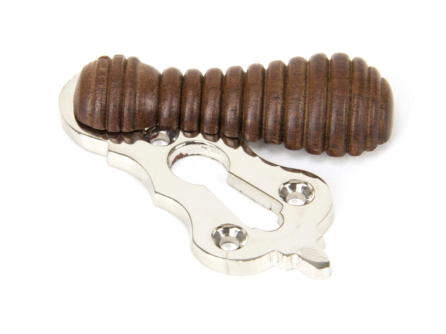 Polished Nickel Beehive Escutcheon
