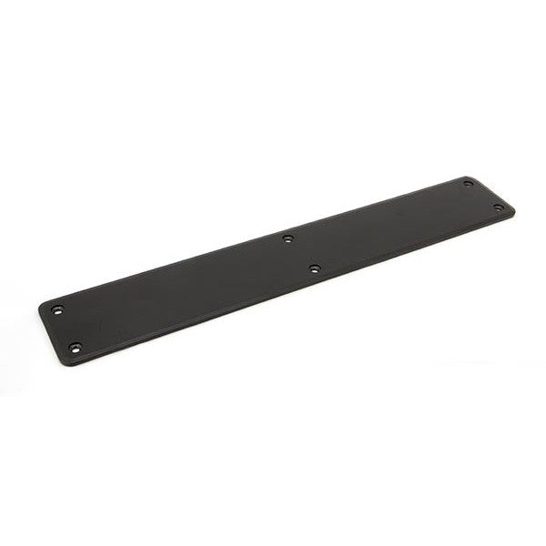 Black 400mm Plain Fingerplate