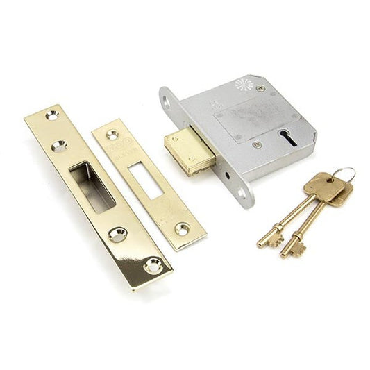 PVD 3" 5 Lever BS Deadlock