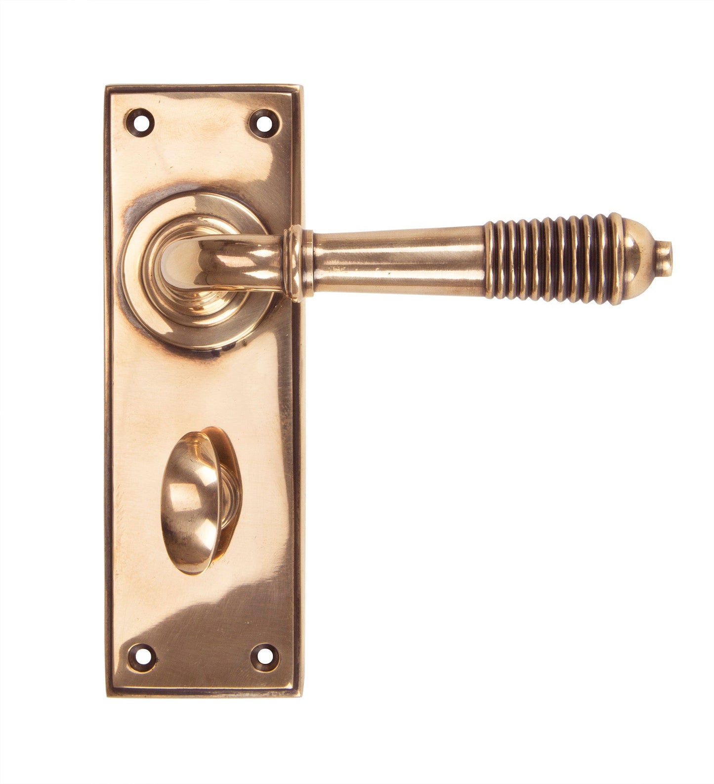 Reeded Lever Bathroom Set