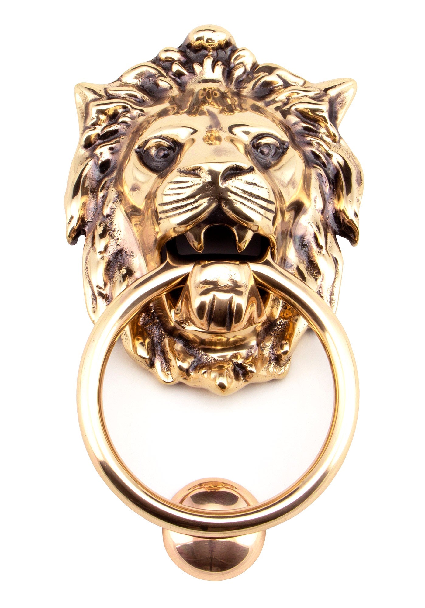 Lions Head Door Knocker