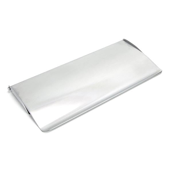 Satin Chrome Small Letter Plate Cover