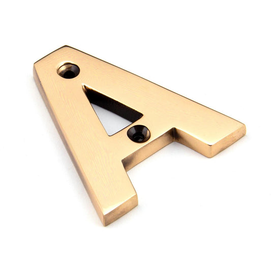 Polished Bronze Letter