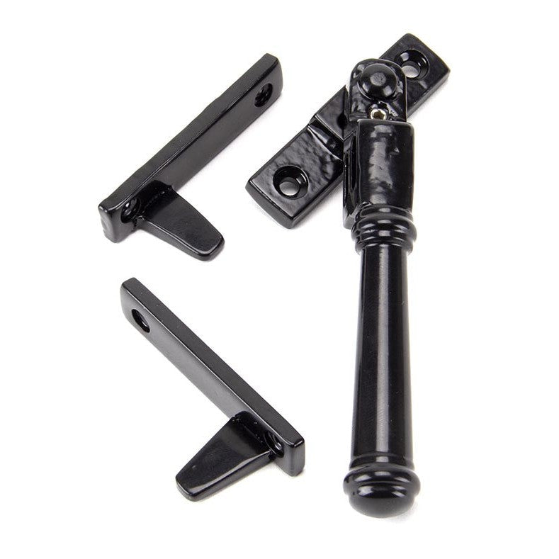 Black Locking Night-Vent Regency Fastener