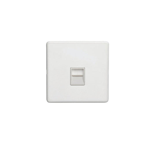 Concealed 3mm Telephone Master - Matt White