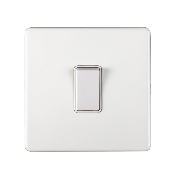 Concealed 3mm Intermediate Switch - Matt White