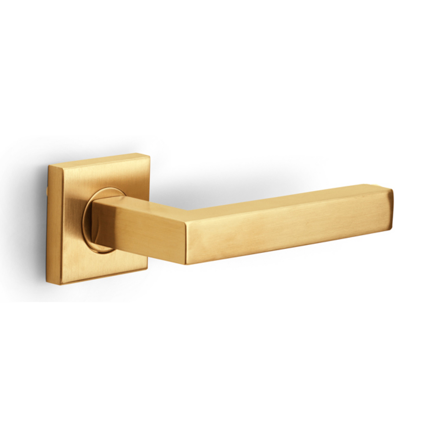 BSQ1-G - Door Handles On Rose
