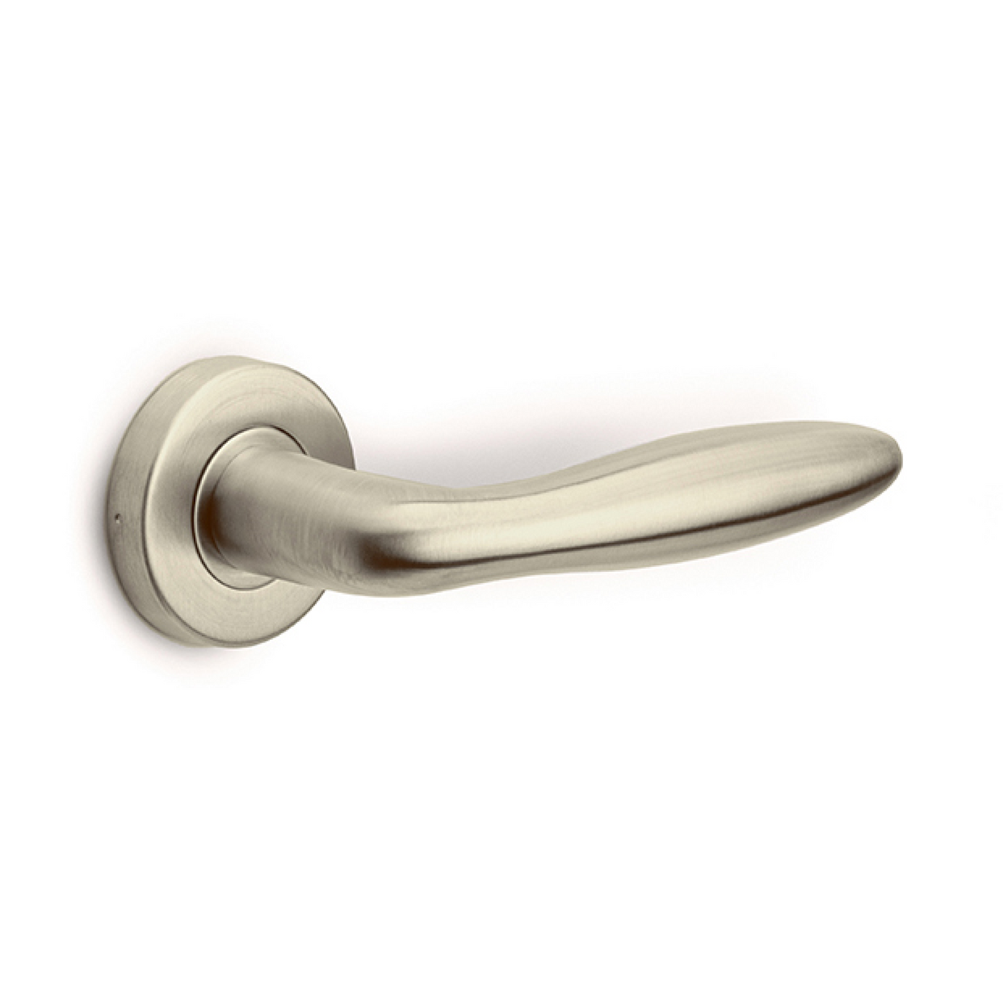 LB18H - Door Handles On Rose