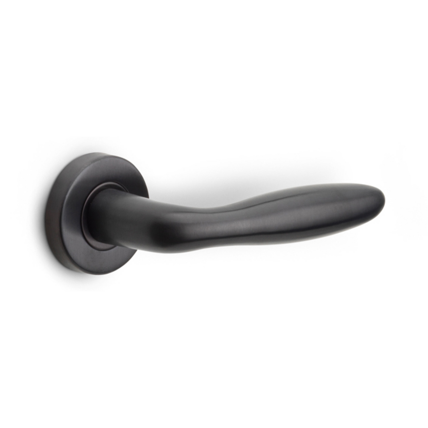 LB18H - Door Handles On Rose
