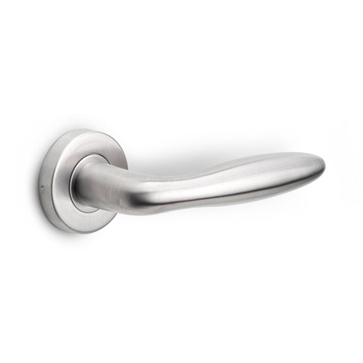 LB18H - Door Handles On Rose