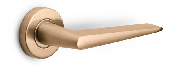 LB21H - Door Handles On Rose
