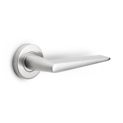 LB21H - Door Handles On Rose
