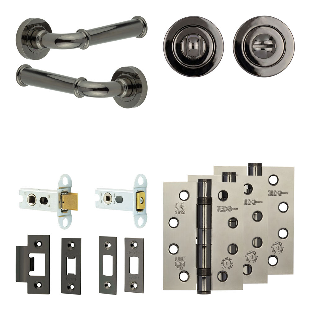 Classic Tubular Bathroom Pack – Standard Thumb Turn