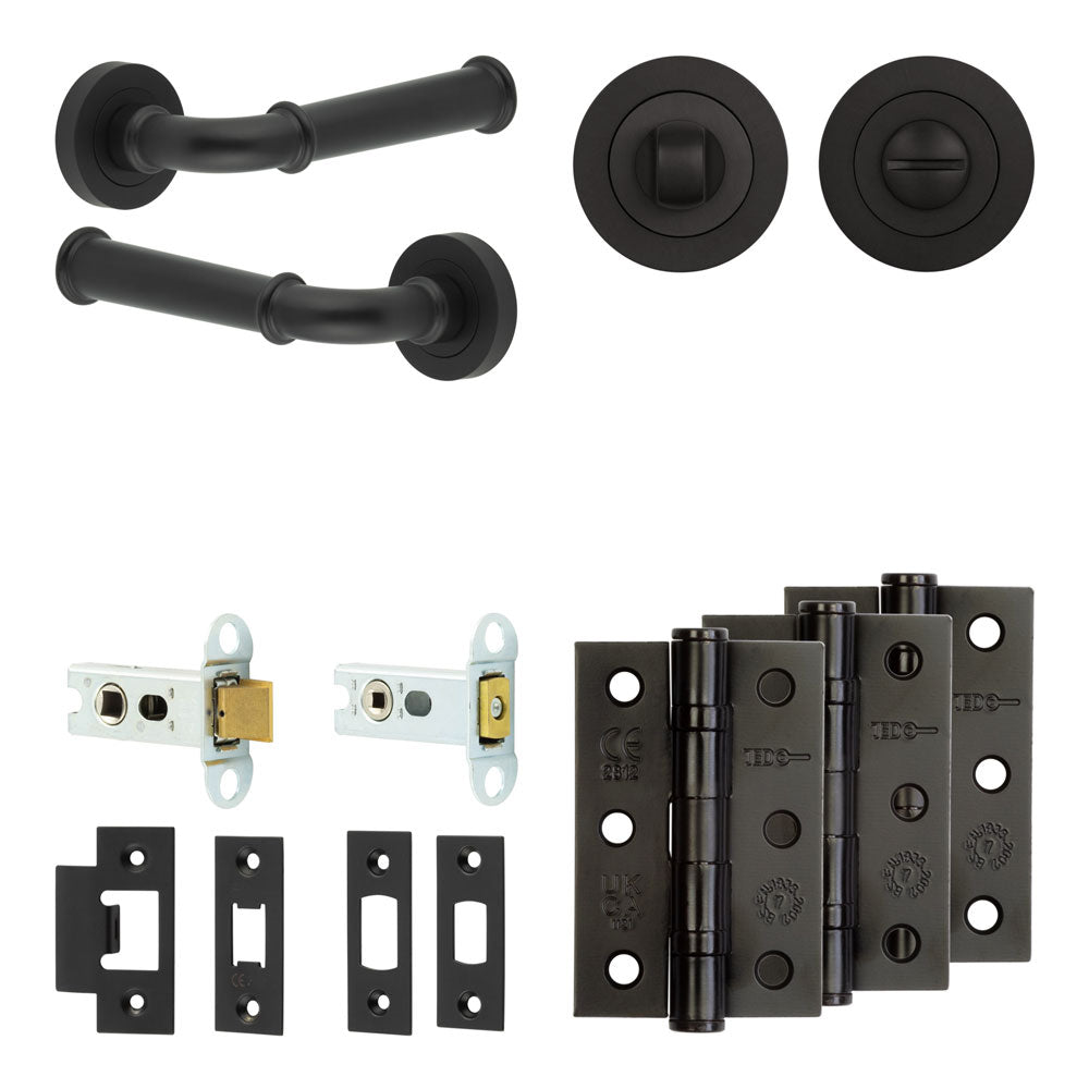 Classic Tubular Bathroom Pack – Standard Thumb Turn