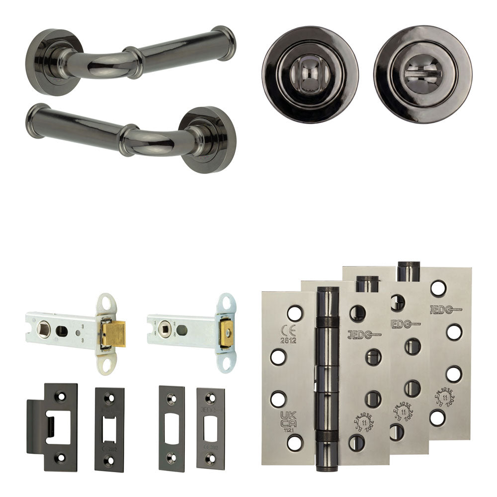 Classic Tubular Bathroom Pack – Standard Thumb Turn