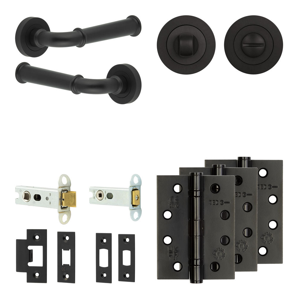 Classic Tubular Bathroom Pack – Standard Thumb Turn