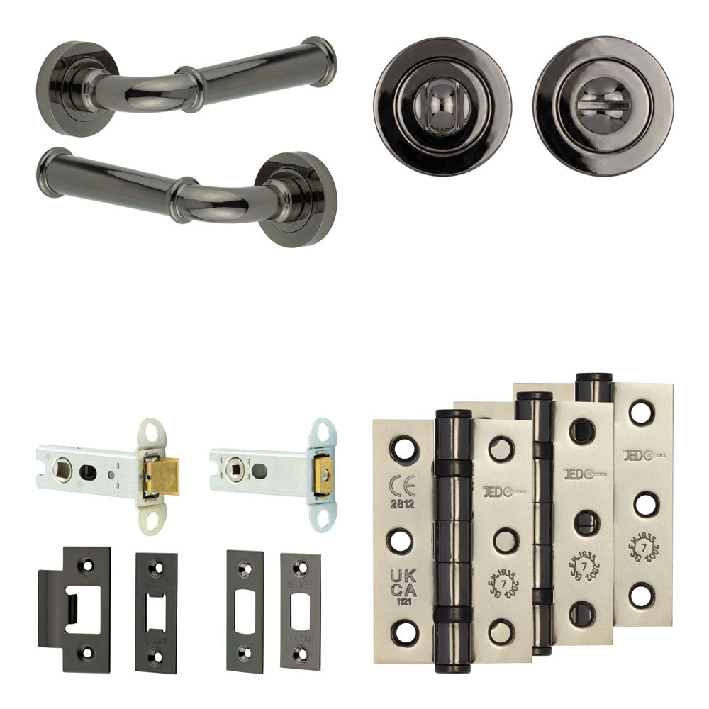 Classic Tubular Bathroom Pack – Standard Thumb Turn