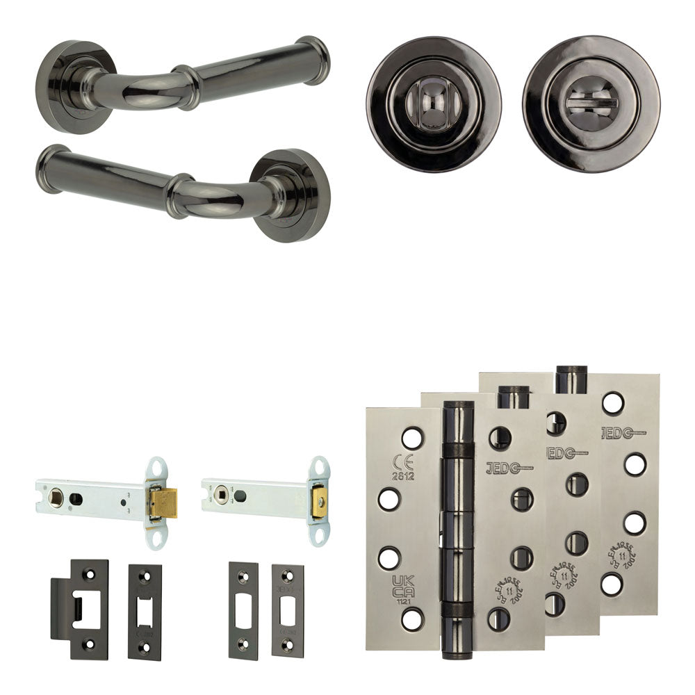 Classic Tubular Bathroom Pack – Standard Thumb Turn