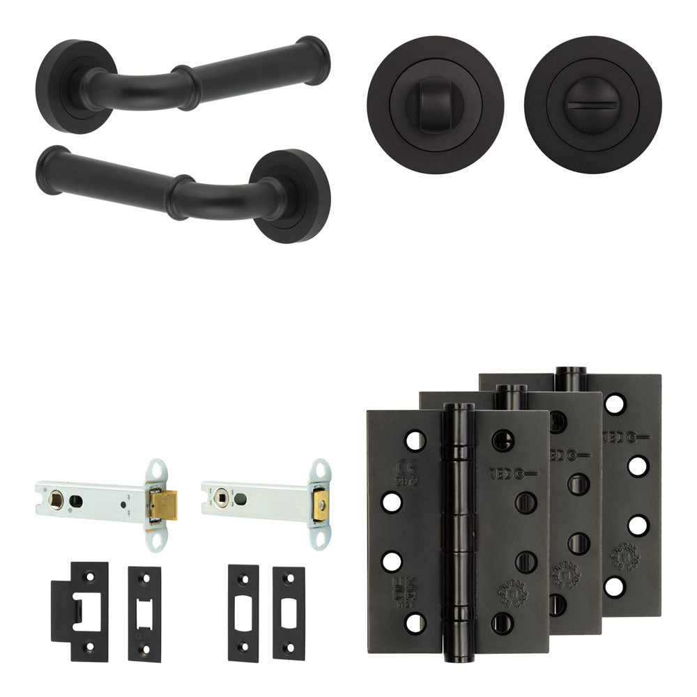 Classic Tubular Bathroom Pack – Standard Thumb Turn