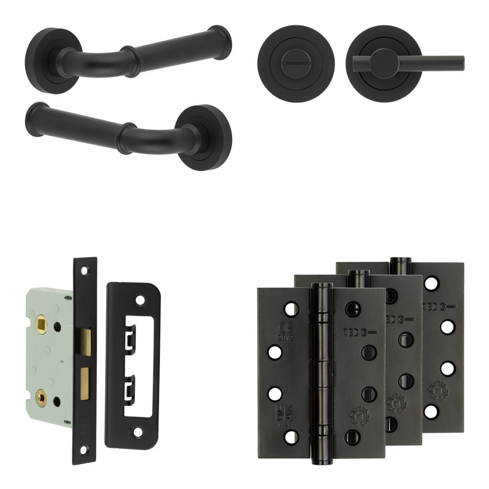 Classic Bathroom Lock Pack – Plain Thumb Turn