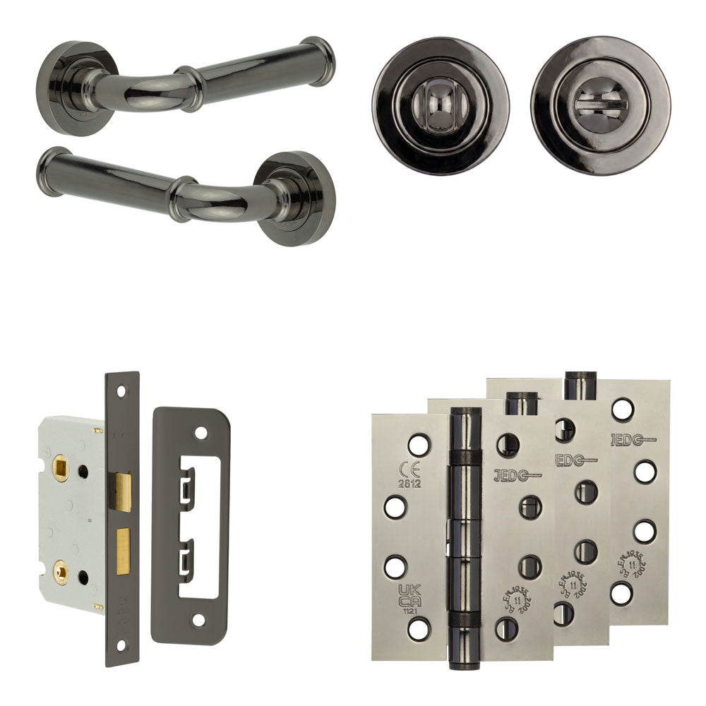 Classic Bathroom Lock Pack – Standard Thumb Turn