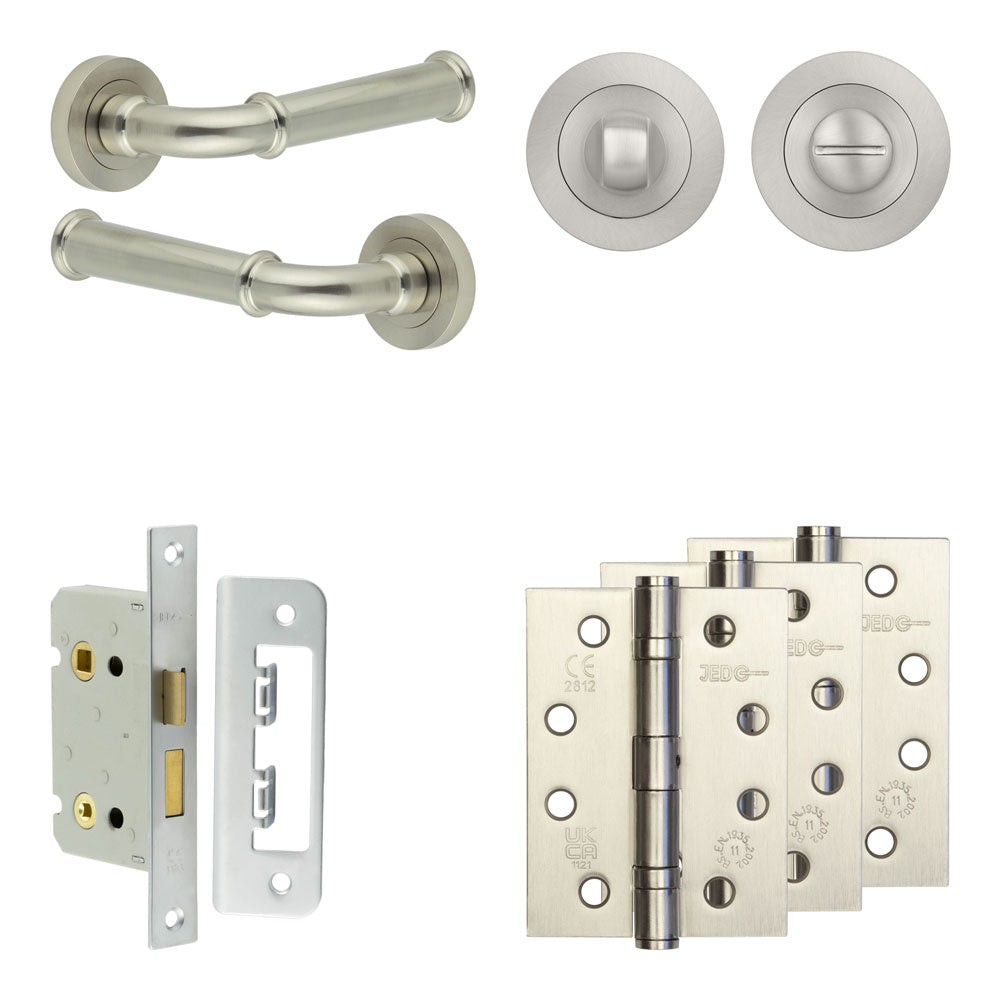 Classic Bathroom Lock Pack – Standard Thumb Turn