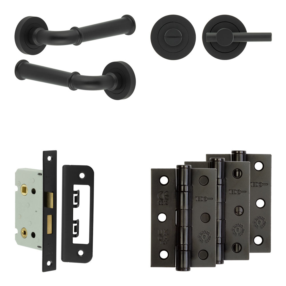 Classic Bathroom Lock Pack – Plain Thumb Turn