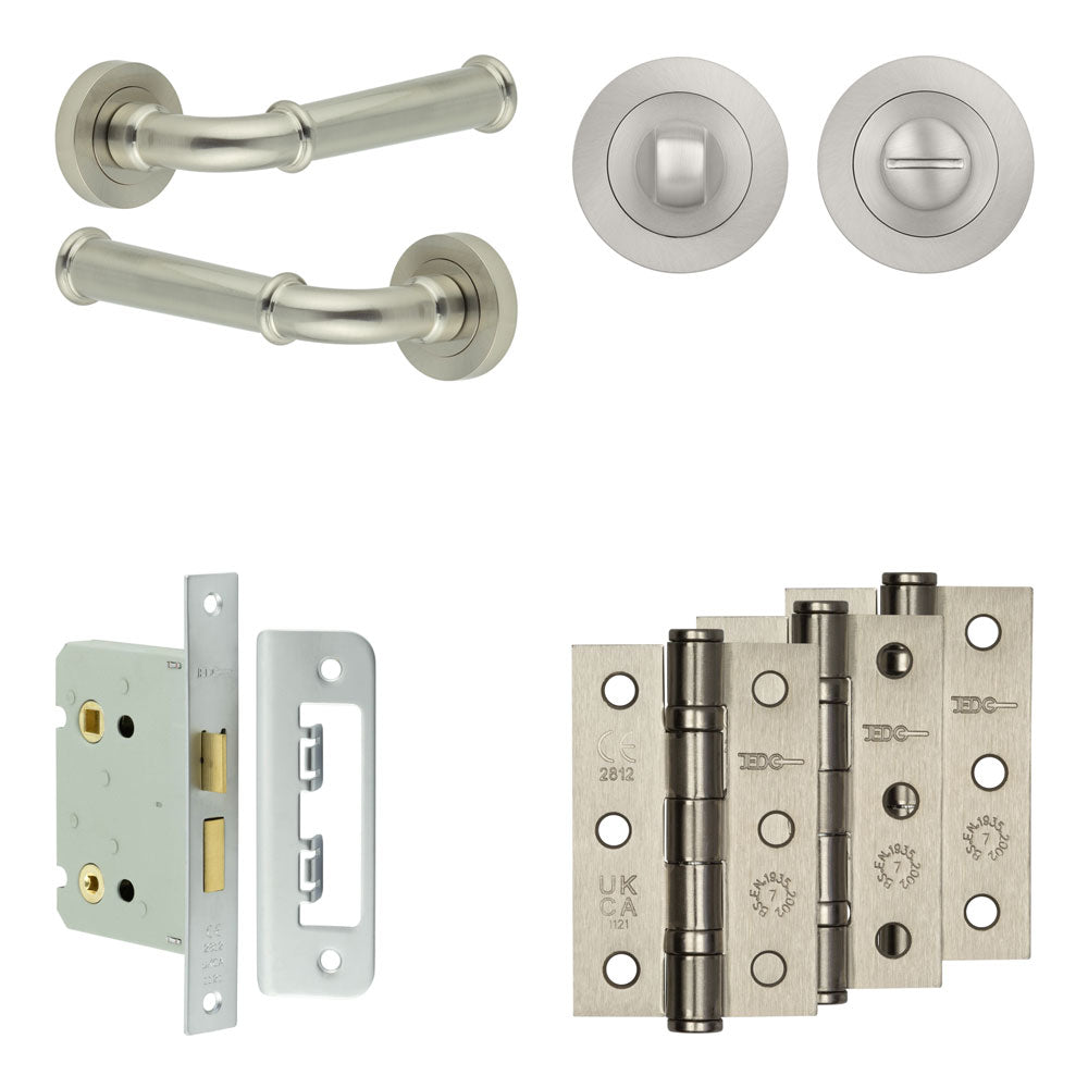 Classic Bathroom Lock Pack – Standard Thumb Turn
