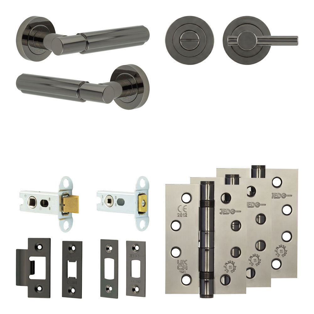 Bloom Tubular Bathroom Pack – Plain Thumb Turn
