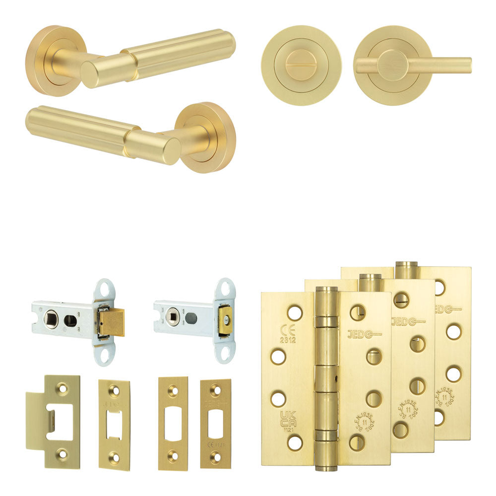 Bloom Tubular Bathroom Pack – Plain Thumb Turn