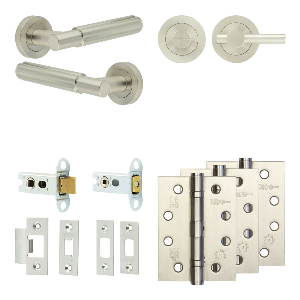 Bloom Tubular Bathroom Pack – Plain Thumb Turn