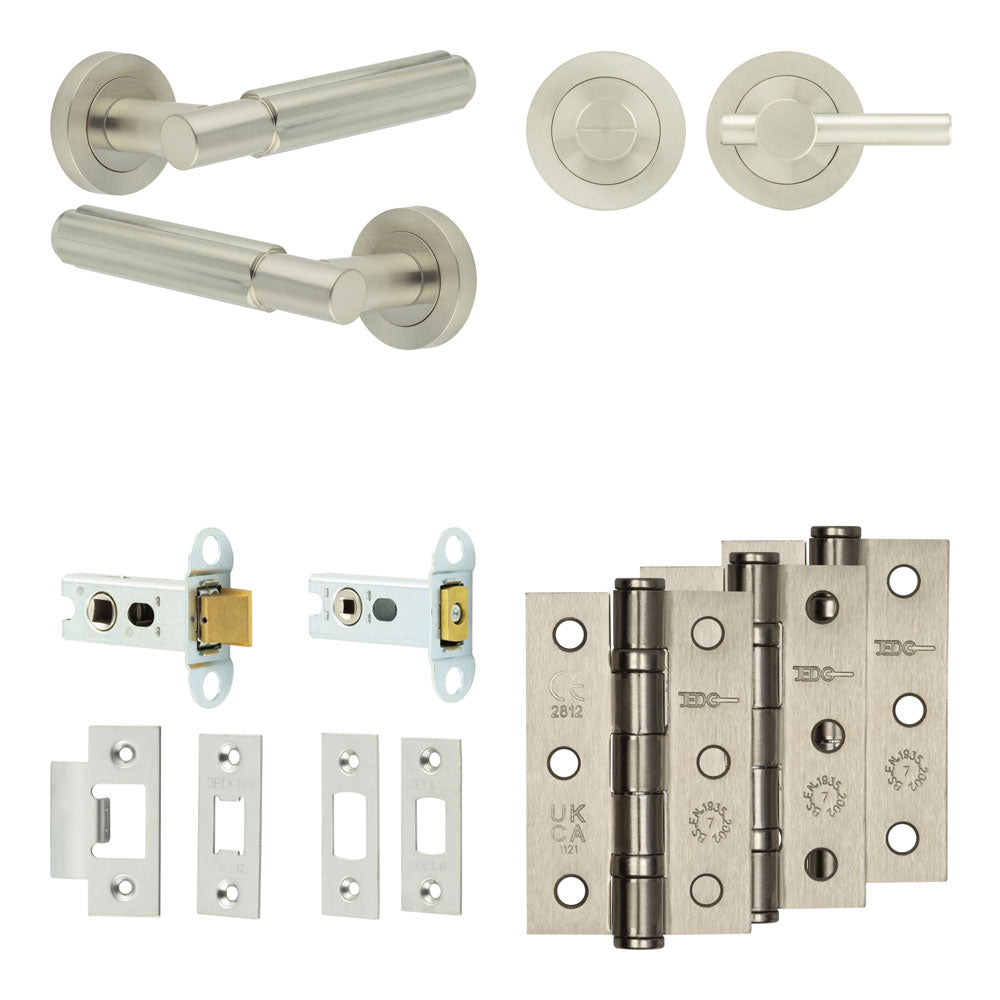 Bloom Tubular Bathroom Pack – Plain Thumb Turn